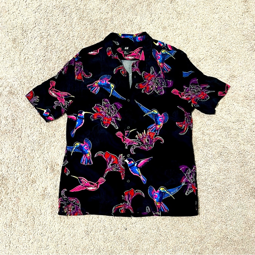 H&M Short Sleeve Button Up